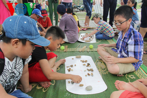 ベトナムの子供たちの夏休み